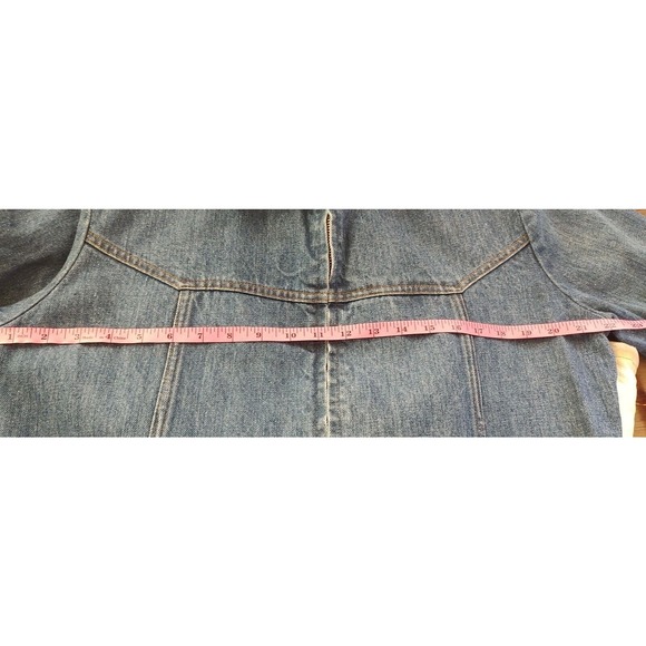 Levis Strauss &Co. 1970s Vintage Chore Jacket- Orange Tab-Bleach Dipped-Large - Picture 13 of 16